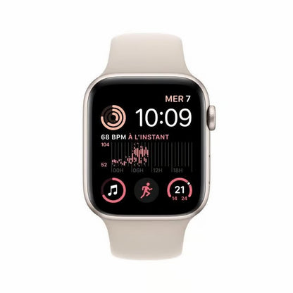 Apple Watch Series SE 40mm (2022) - Cadran Noir
